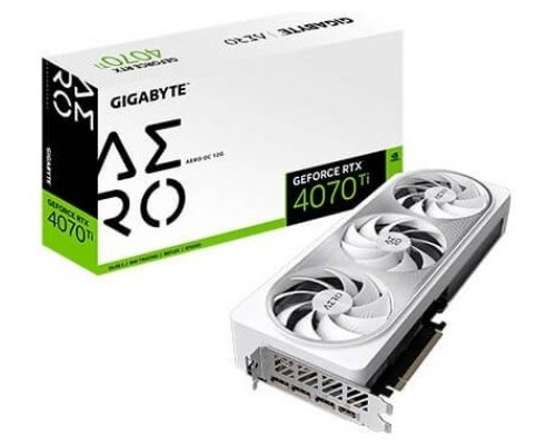 TARJETA GRAFICA GIGABYTE RTX 4070 TI AERO OC 12GB